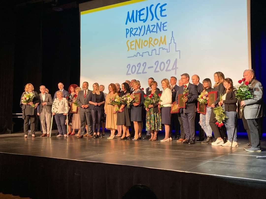 GALA KONKURSU MIEJSCE PRZYJAZNE SENIOROM 2022 2024 Warszawska